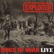 EXPLOITED-DOGS OF WAR:LIVE -DELUXE- (LP)