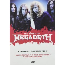 DOCUMENTÁRIO-MEGADETH - STORY OF (DVD)