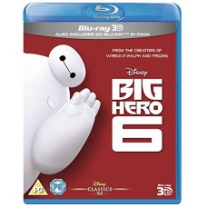 ANIMAÇÃO-BIG HERO 6 -3D- (2BLU-RAY)