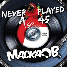 MACKA B-NEVER PLAYED A 45 (CD)