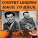 HANK SNOW/ROY ACUFF-COUNTRY LEGENDS BACK TO.. (CD)